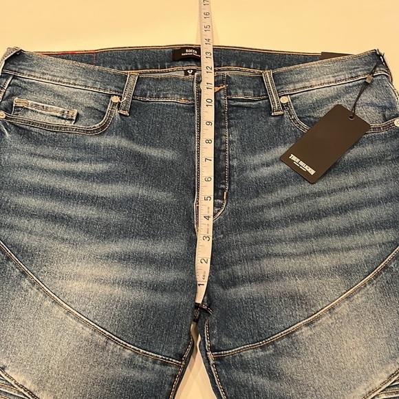 True Religion Rocco Moto Skinny NWT Size 36 - Picture 5 of 16